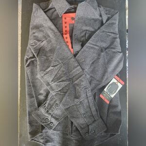 Grizzly Mountain Men's Gray Flannel